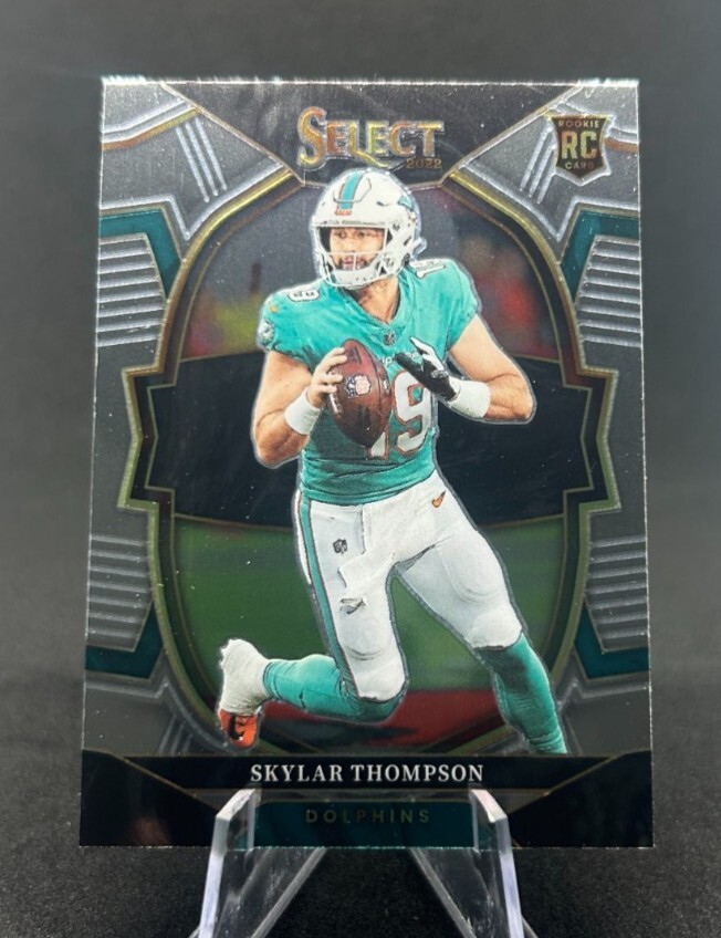 Skylar Thompson 2022 Select Football Concourse Level Base Rookie #96 Dolphins