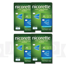 4 X Nicorette Cools 2mg Lozenge Icy Mint 1X40 Lozenges PACK OF 4
