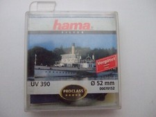 Hama Proclass UV390 Coated 52mm UV Camera Filter