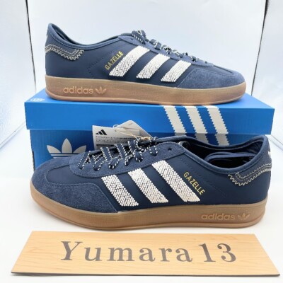 adidas Gazelle 27cm PANT / CBLK（中古美品） CLOT × adidas Originals Gazelle OG by Edison Chen Navy IH3725