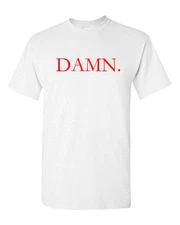 DAMN. KENDRICK LAMAR ALBUM RAP HIP HOP TDE DJ T SHIRT