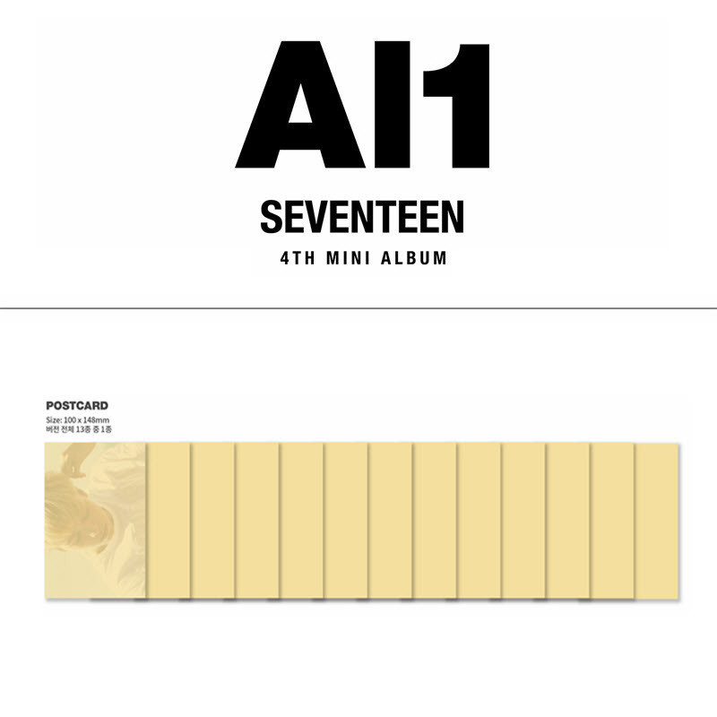 SEVENTEEN 4th Mini Album タレントカード SEVENTEEN - SEVENTEEN - 4th Mini Album [Al1] (Re-release