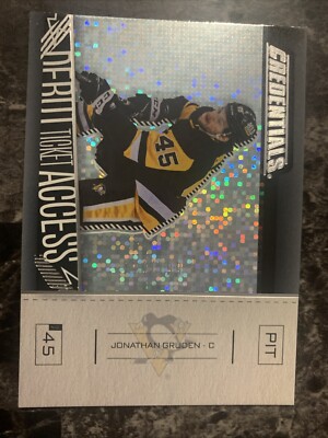 Jonathan Gruden  2023-24 Credentials Hockey Debut Ticket Access  711/799