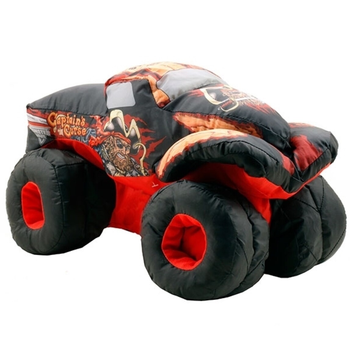 Hot Wheels MONSTER JAM CAPTAIN'S CURSE Plush Truck | eBay