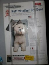 Ideal Pet Products Designer Series Ruff-Weather Pet Door with Telescoping Frame
