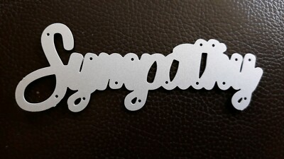 SYMPATHY SCRIPT Stanzschablone. Letzte 4