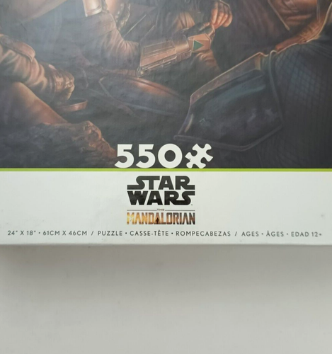 Ceaco - Thomas Kinkade Star Wars The Mandalorian - an Uneasy Alliance - 550 Pcs. - Picture 2 of 7
