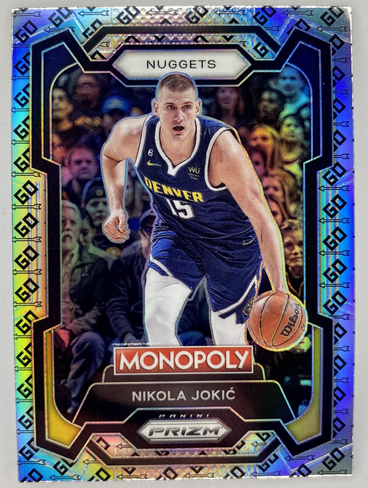 2023-24 Panini Prizm Monopoly Nikola Jokic Go Space SSP #1