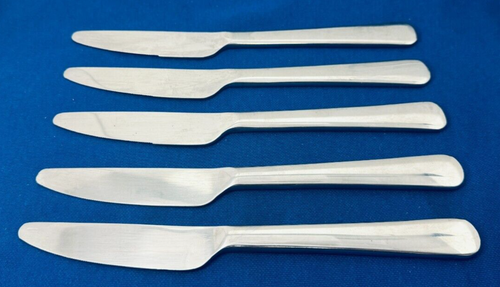 IKEA DRAGON Stainless Flatware - Set of 5 Place Dinner Knives 8 1/4"- China