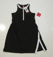 SAGE COLLECTIVE Black 1/4 Zip Tennis Athletic Tank Dress Sz X-Large NWT Womens