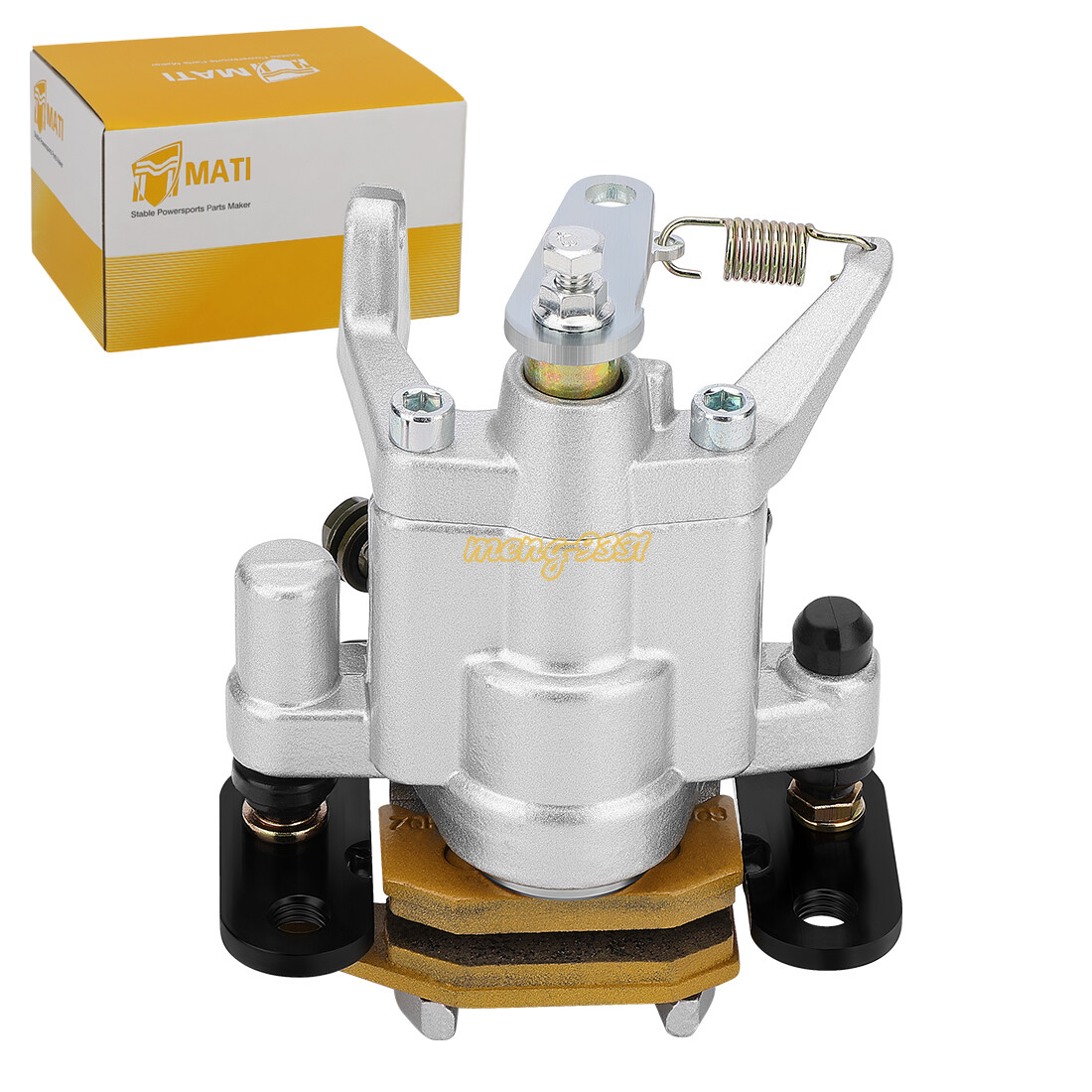 Rear Brake Caliper w/Pads for Yamaha Rhino 450 YXR450 660 YXR660 4x4 2004-2009