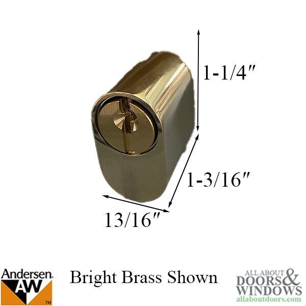 Andersen Door Lock Fits Patio Doors Keyed Lock Cylinder With Housing