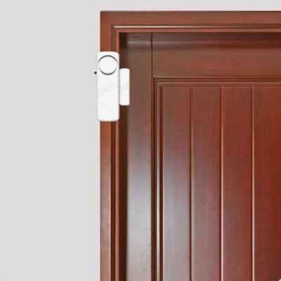 ZJCHAO capteur magnétique de porte Maison sans Fil 120dB, Judas de sécurité Antivol à Capteur