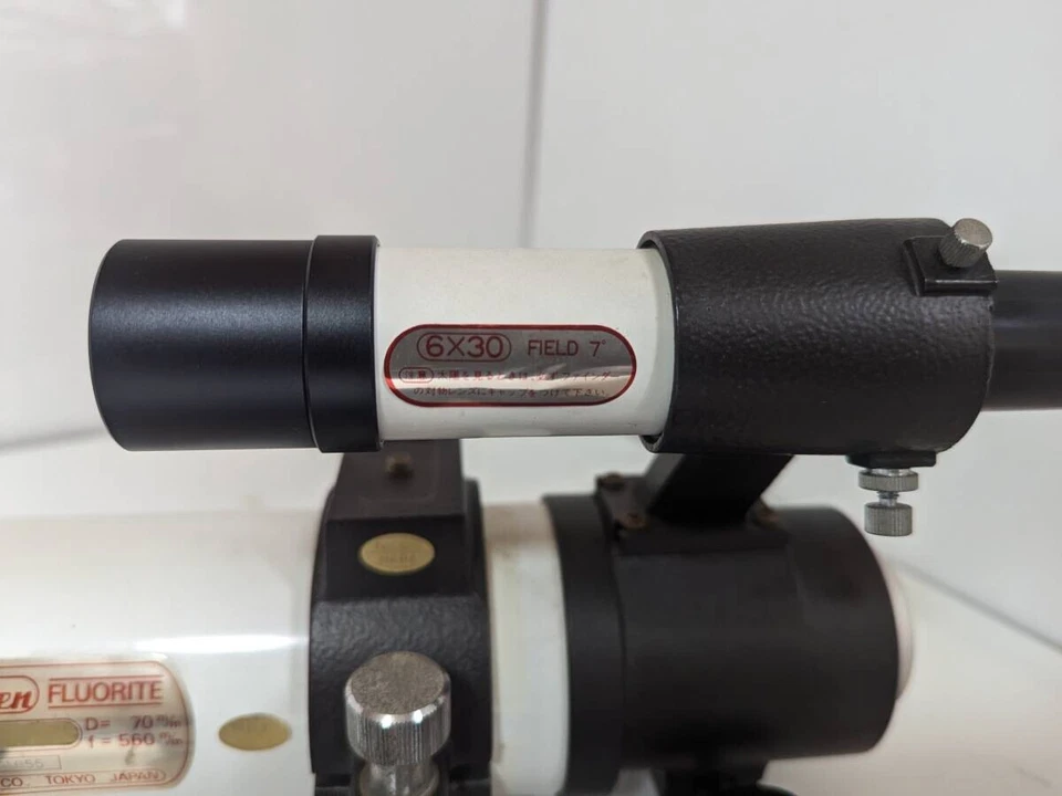 Telescopio refractor acromático de fluorita Vixen FL70S D=70mm f=560mm coleccionable Foto 3 de 4