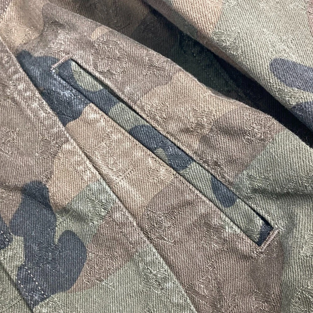 LOUIS VUITTON（LV） Giacca LOUIS VUITTON 1A3FE5 SUPREME mimetica denim tracker maniche lunghe