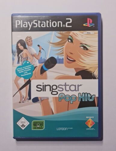 Armoedig Kinderen Monarch PLAYSTATION 2 PS2 Game Singstar Pop Hits without Microphones Boxed with  Manual 711719669586 | eBay