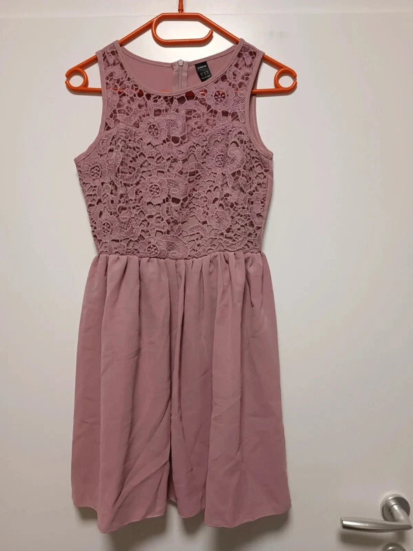 Sommerkleid Gr. XS von Shein rosa, elegant, sommer, feier, party - Bild 1 von 1