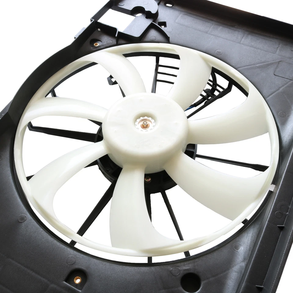 Ventilador de refrigeración condensador radiador para Toyota Corolla 2009-2013 2009-2010 Pontiac Vib Foto 2 de 4