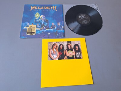 MEGADETH lim edt. 180 gram Vinyl LP Rust In Peace (2008 Capitol
