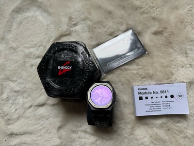 G Shock Casioak Purple And Black Premium