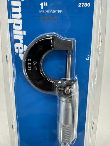 Empire 1" Micrometer 0-1"/0.0001" - 2780 New Measure Tool - Picture 3 of 8