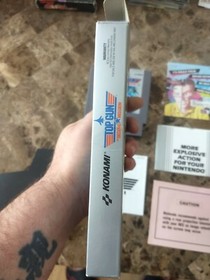 Top Gun: The Second Mission NES Nintendo CIB Authentic 100 percent complete