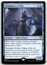 Champion of Wits #72 MTG Aetherdrift NM X1