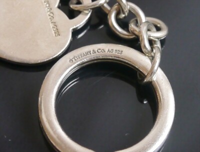 ティファニー Tiffany & Co. キーリング 東洋英和女子学院 2007 Authentic Tiffany & Co. Keychain Heart Return to Splash Sterling