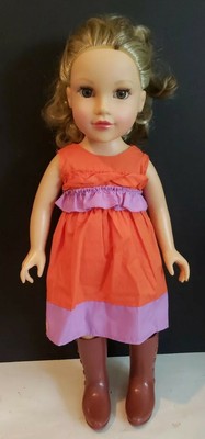 Jordana Limited Edition Journey Girls Doll 18 Gold Blonde Hazel Eyes Euc Rare Ebay