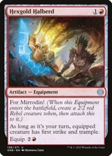 MTG #136 *UNCOMMON* Hexgold Halberd Phyrexia: All Will Be One (ONE) NM Card