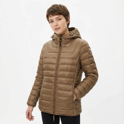 Parajumpers Damen Daunen Puffer super leichte Jacke mit Kapuze Größe S