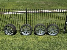 22 Chrome Offset Deep Dish Wheels Rims Set 4 5 Lug Viper Style 28525zr22 22 Chrome Offset Deep Dish Wheels Rims Set 4 5 Lug Viper Style 28525zr22