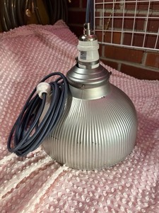 Vintage Mercury Glass Pendant Light ~ Custom Swag Lamp #2