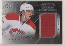 2015-16 UD Black Rookie Coverage Relics Jacob De La Rose #RCOV-JD 7ci