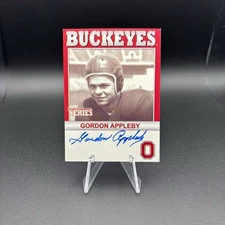 2005 TK Legacy 1942 National Champion Auto Autograph Gordon Appleby OSU B86