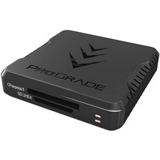 Dual-Slot Memory Card Reader for Filmmakers  Photographers
