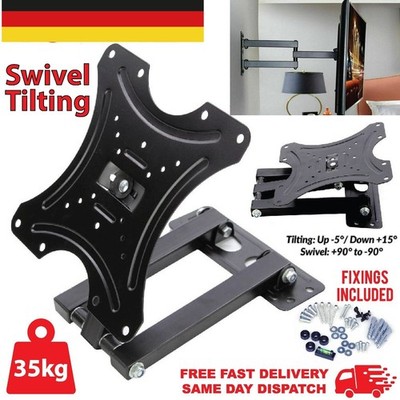 TV Wand-Halterung schwenkbar neigbar VESA Fernsehhalterung 24 32 40 43 45 Zoll