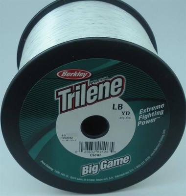 Berkley 1002956 BG160-15 60 Lb Big Game Monofilament Line 1 Lb Spool Clear