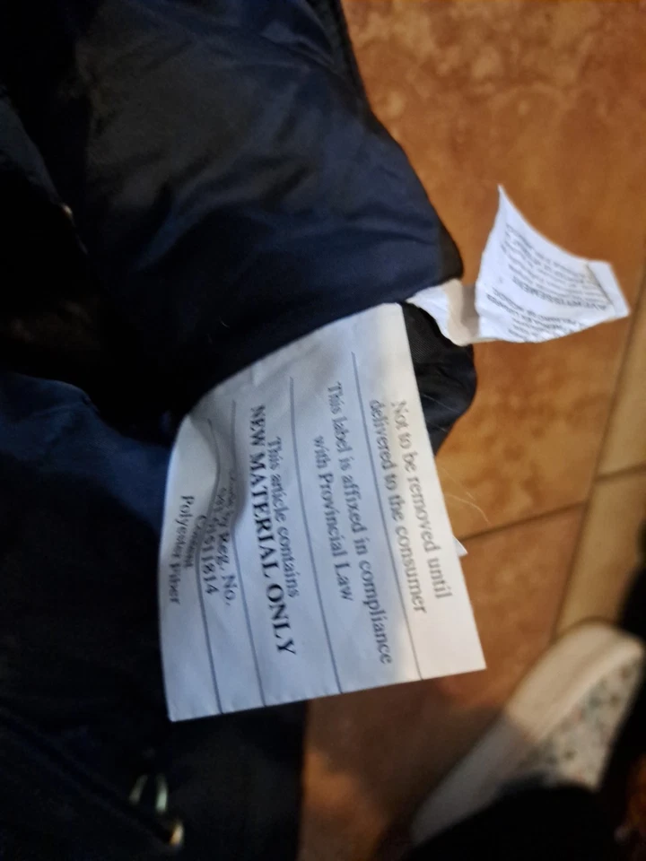 Walls Black Padded Insulated Ski Bib Overalls Size XL Winter Warm - Image 3 of 4