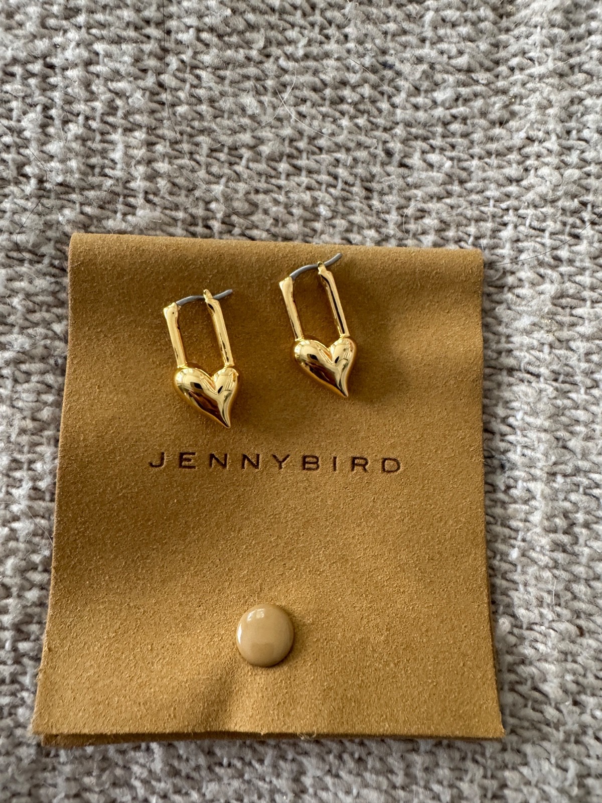 Jenny Bird Heart Earrings