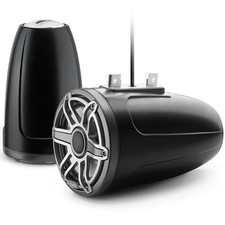 JL Audio 010-03279-00 7.7" Titanium Sport Grille M6 Enclosed Tower Speakers