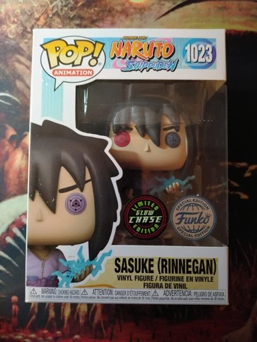 Funko Pop! Naruto Shippuden #1023 Sasuke (Rinnegan) Special Edition Glow Chase