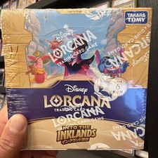 Disney Lorcana TCG: Into The Inklands Booster Box Japanese Trading Cards New