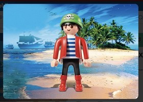 Playmobil # 70631 XXL Rico The Pirate - 24&rdquo; Tall - New & Sealed In Box