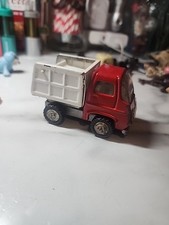 Vintage Marx Dump Truck Made In Japan Red White Pressed Steel