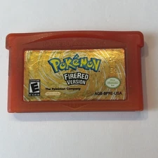 Pokémon FireRed Version (Nintendo Game Boy Advance, 2004) Authentic Cartridge 