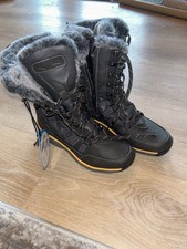 Aquatherm Racer Women's Waterproof Anti-Slip Faux Fur Snow Boots 9 M