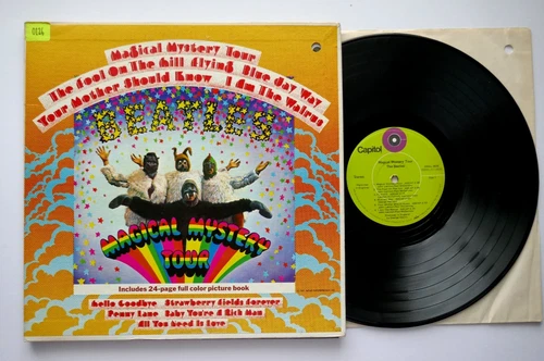 THE BEATLES LP ' MAGICAL MYSTERY TOUR ' GREEN CAPITOL SMAL 2835 - JOHN PEELS OWN