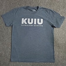 Kuiu T Shirt Mens Sz Large Gray Ultralight Hunting Jason Hairston Quote Tribute