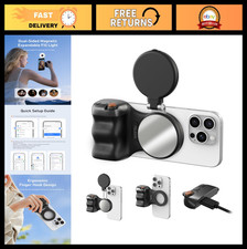 Magnetic Phone Camera Grip  Selfie Light Kit for iPhone/Android - Perfect for T